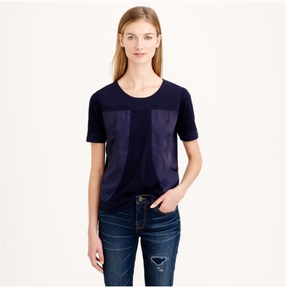 J. Crew Tops - J. Crew Seamed Panel Blouse